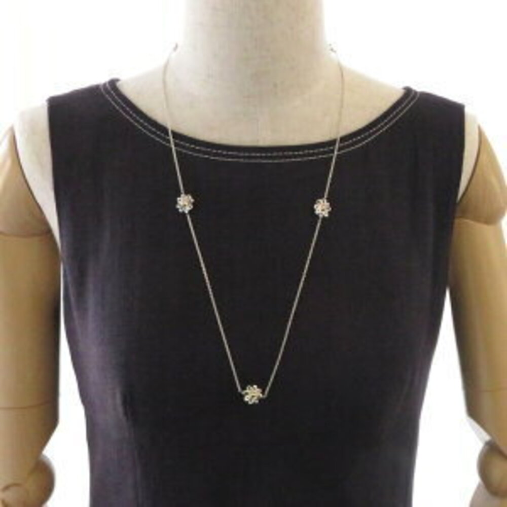Tiffany Co Daisy Necklace Long Paloma Picasso Silver Yellow Gold Pendant